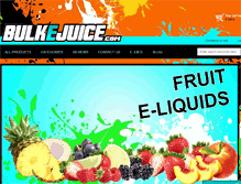 Tablet Screenshot of bulkejuice.com
